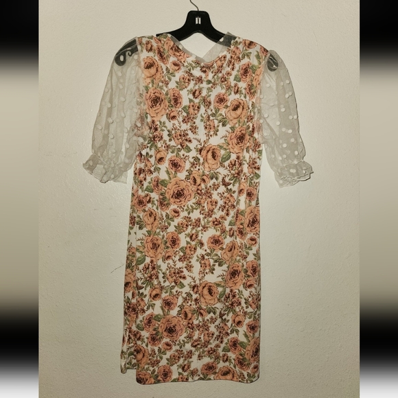 Alison Andrews Floral Dress large - Picture 2 of 3